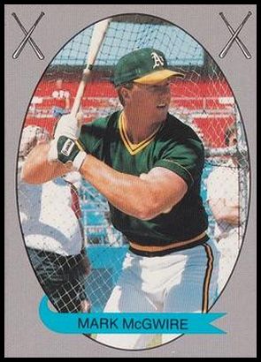 1989 Pacific Cards & Comics Crossed Bats (unlicensed) Mark McGwire